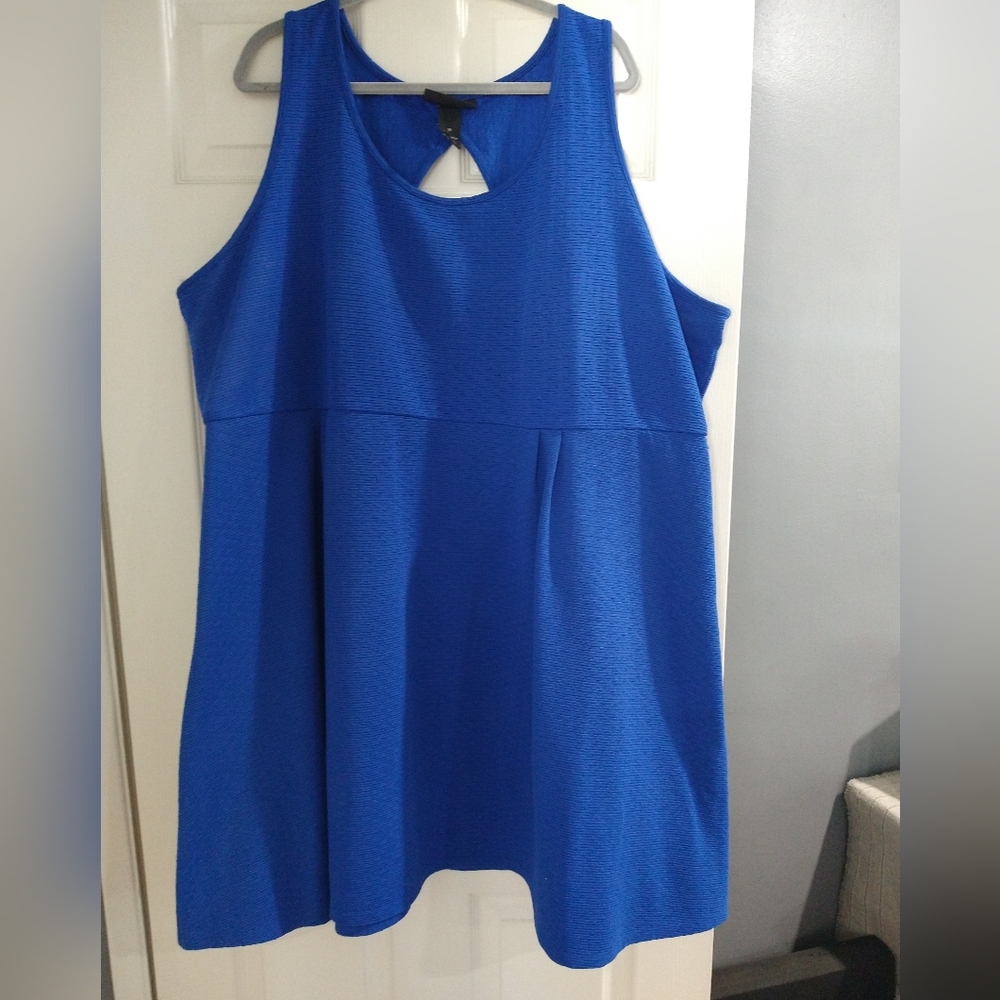 Lane Bryant sz 28 Royal Blue dress